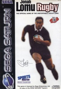 Jonah Lomu Rugby PAL Sega Saturn PAL box art